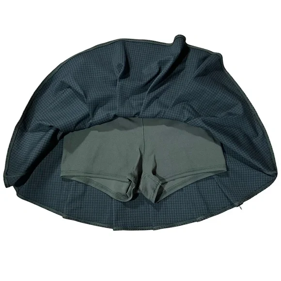 Offline by Aerie Plaid Pleated Mini Skirt Skort Size Small - Picture 2 of 3